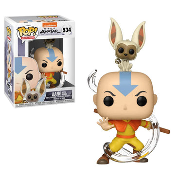 Aang with Momo #534 Avatar: The Last Airbender Funko Pop! Vinyl