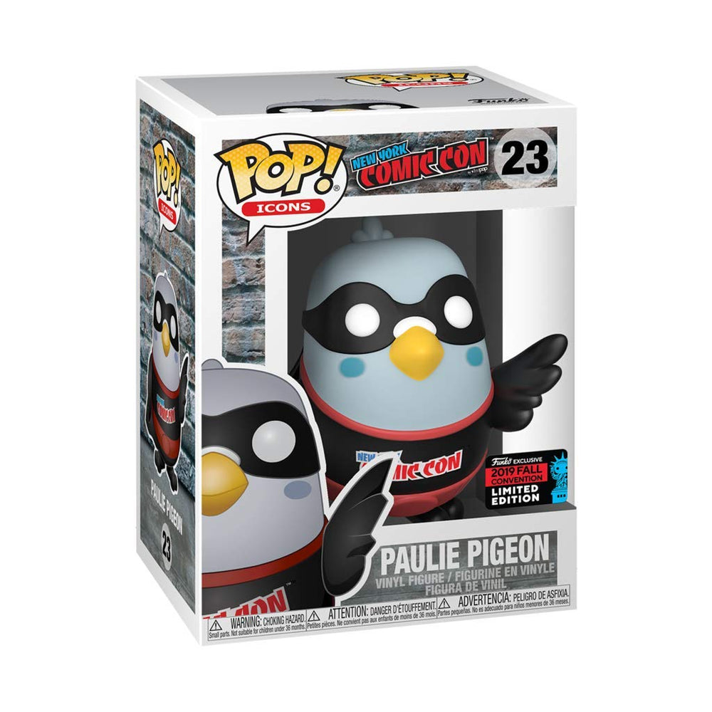 Paulie Pigeon (Black 2019 Fall Convention) #23 New York Comic Con Pop! Vinyl