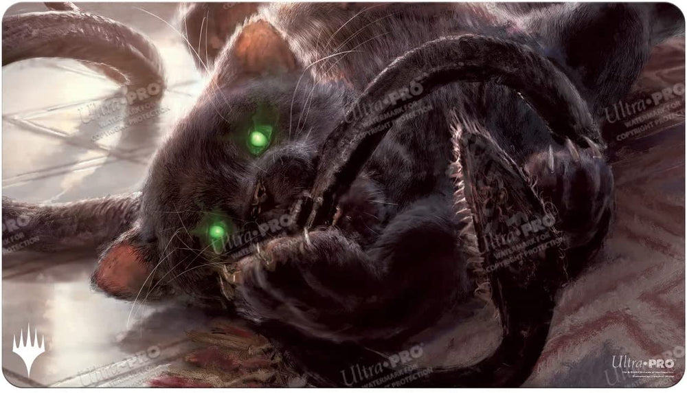 Ultra Pro Playmat - Magic The Gathering -  Battle For Baldur's Gate - Displacer Kitten
