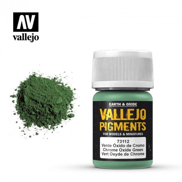 Vallejo Pigments - Chrome Oxide Green 30 ml