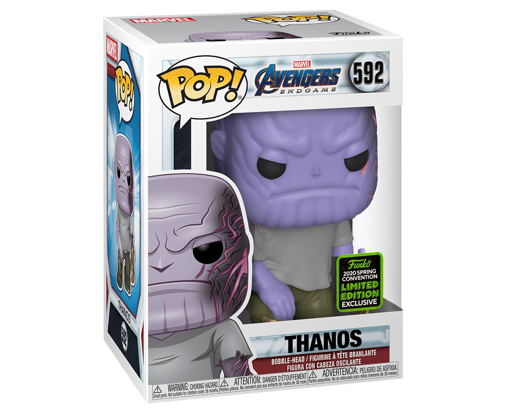 Thanos (2020 Spring Convention) #592 Avengers Endgame Pop! Vinyl