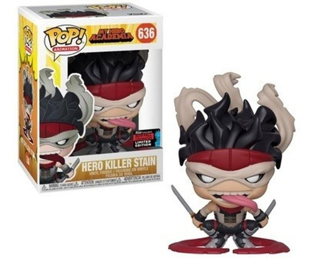 Hero Killer Stain (2019 Fall Convention) #636 My Hero Academia Pop! Vinyl