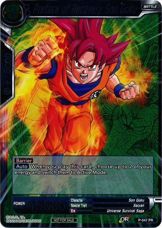 Preface of Recovery Son Goku (Event Pack 2 - 2018) [P-047_PR]