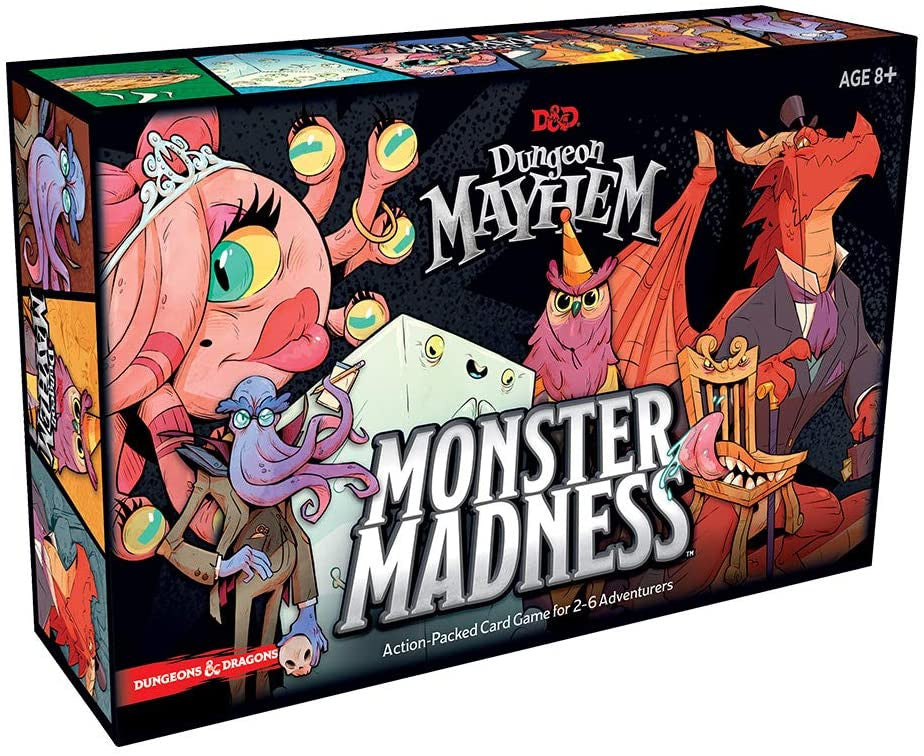 D&D Dungeons & Dragons Dungeon Mayhem Monster Madness Deluxe Expansion Pack
