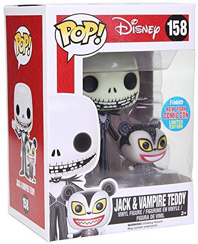 Jack & Vampire Teddy (Funko New York Comic Con Exclusive) #158 Disney Pop! Vinyl