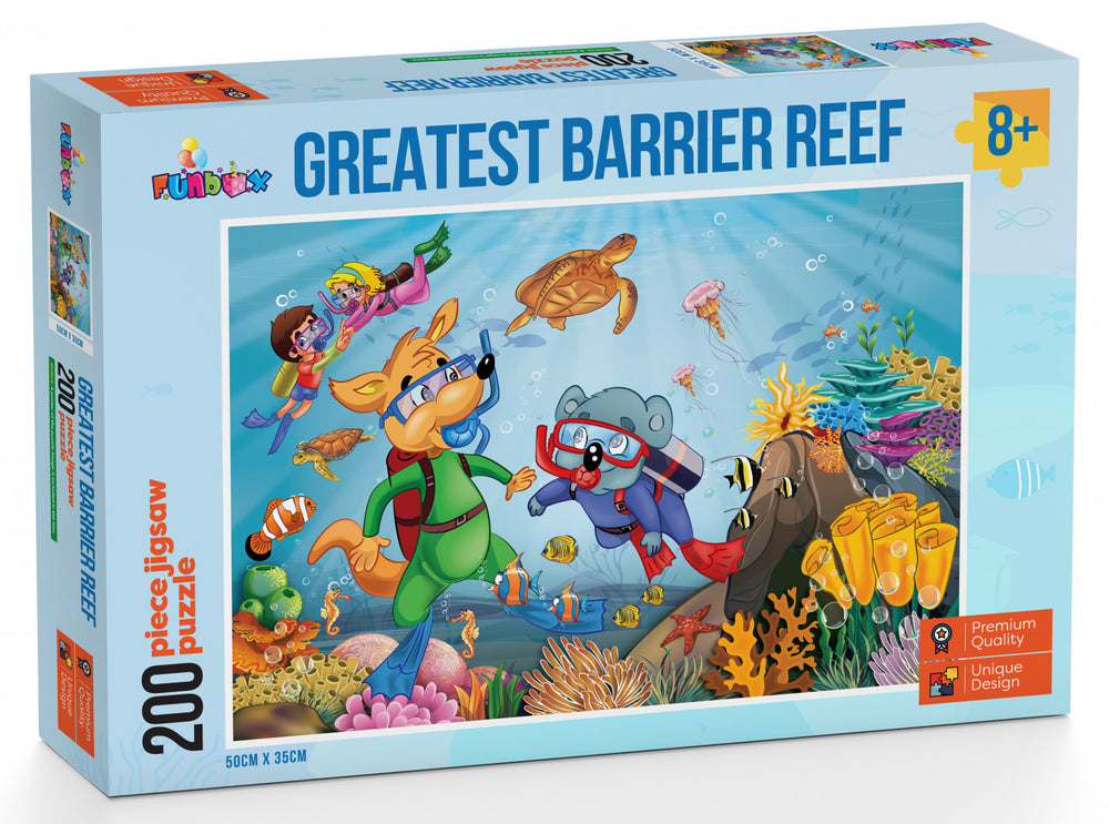Funbox Puzzle Greatest Barrier Reef Puzzle 200 pieces