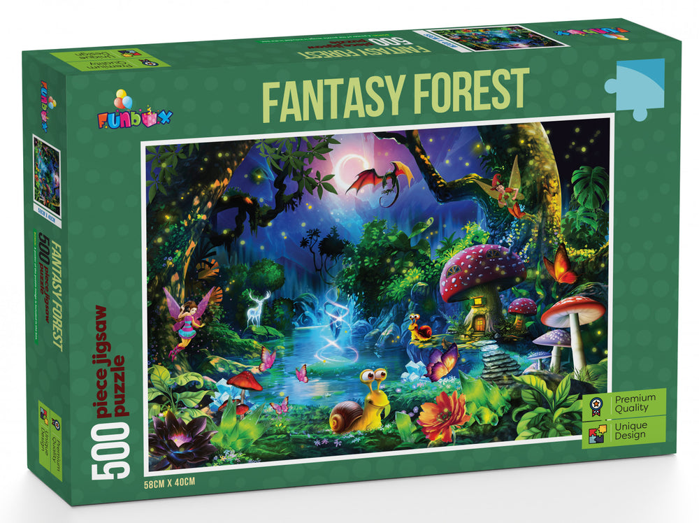 Funbox Puzzle Fantasy Forest Puzzle 500 pieces