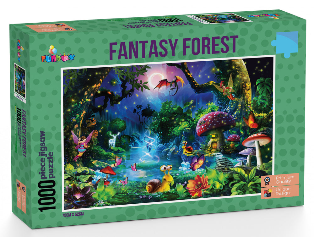 Funbox Puzzle Fantasy Forest Puzzle 1000 pieces