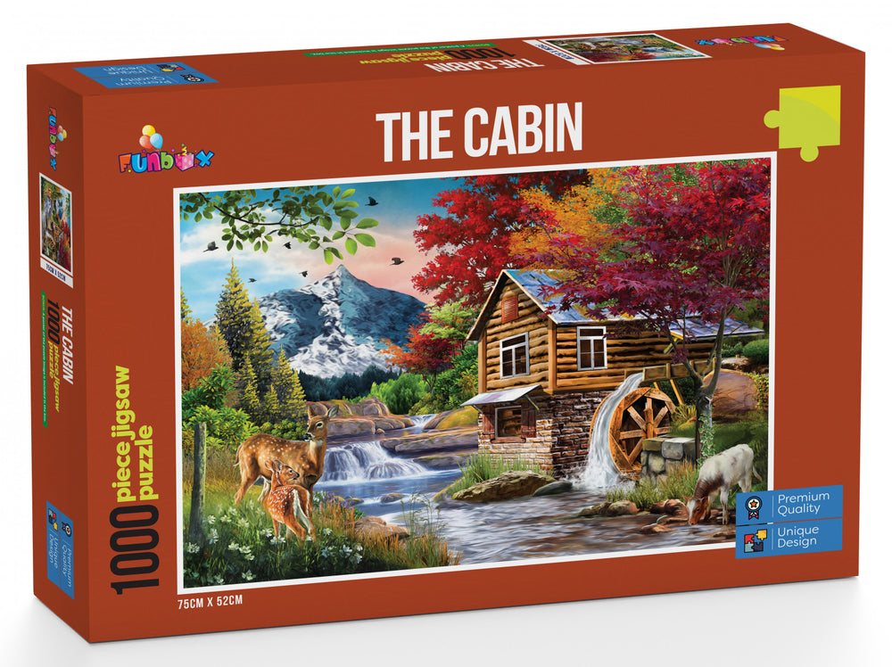 Funbox Puzzle Perfect Places the Cabin Puzzle 1000 pieces