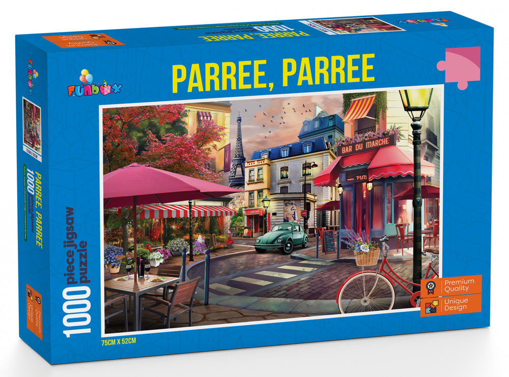Funbox Puzzle Paree Paree Part 1 Puzzle 1000 pieces