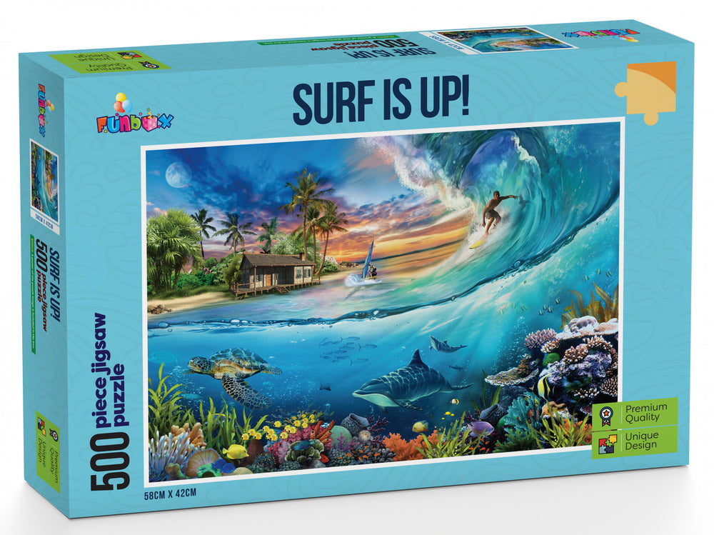 Funbox Puzzle Surf Is Up! Puzzle 500 pieces