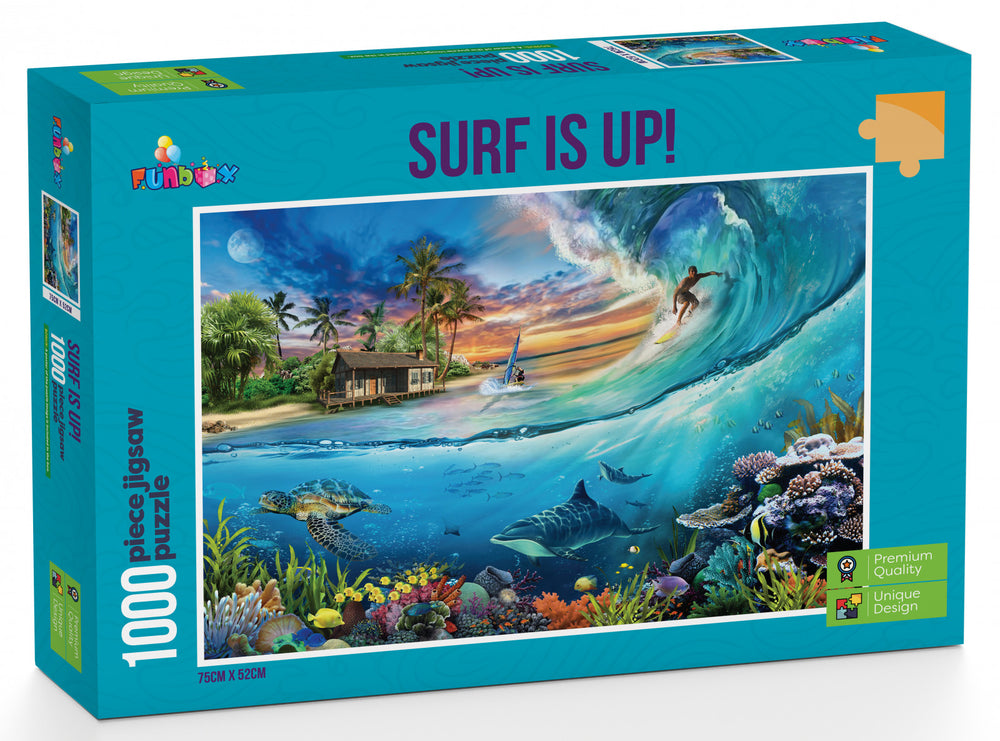 Funbox Puzzle Surf Is Up! Puzzle 1000 pieces