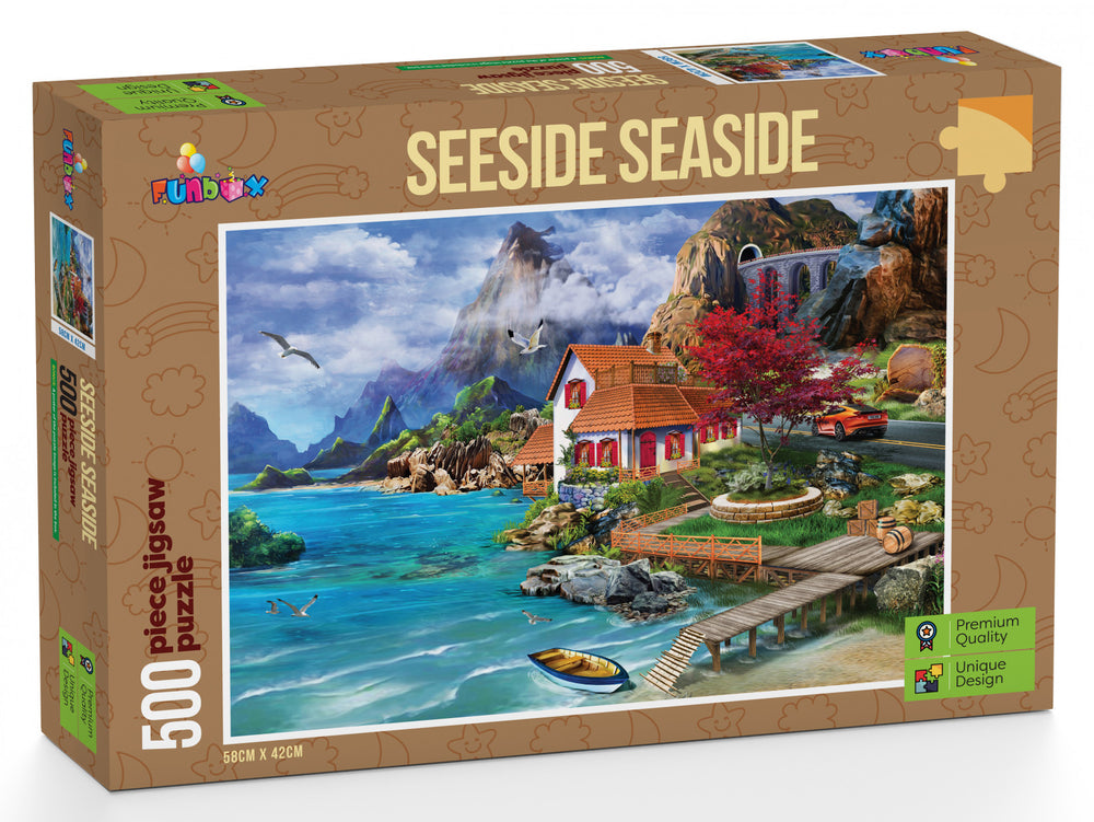 Funbox Puzzle Seeside Seaside Puzzle 500 pieces