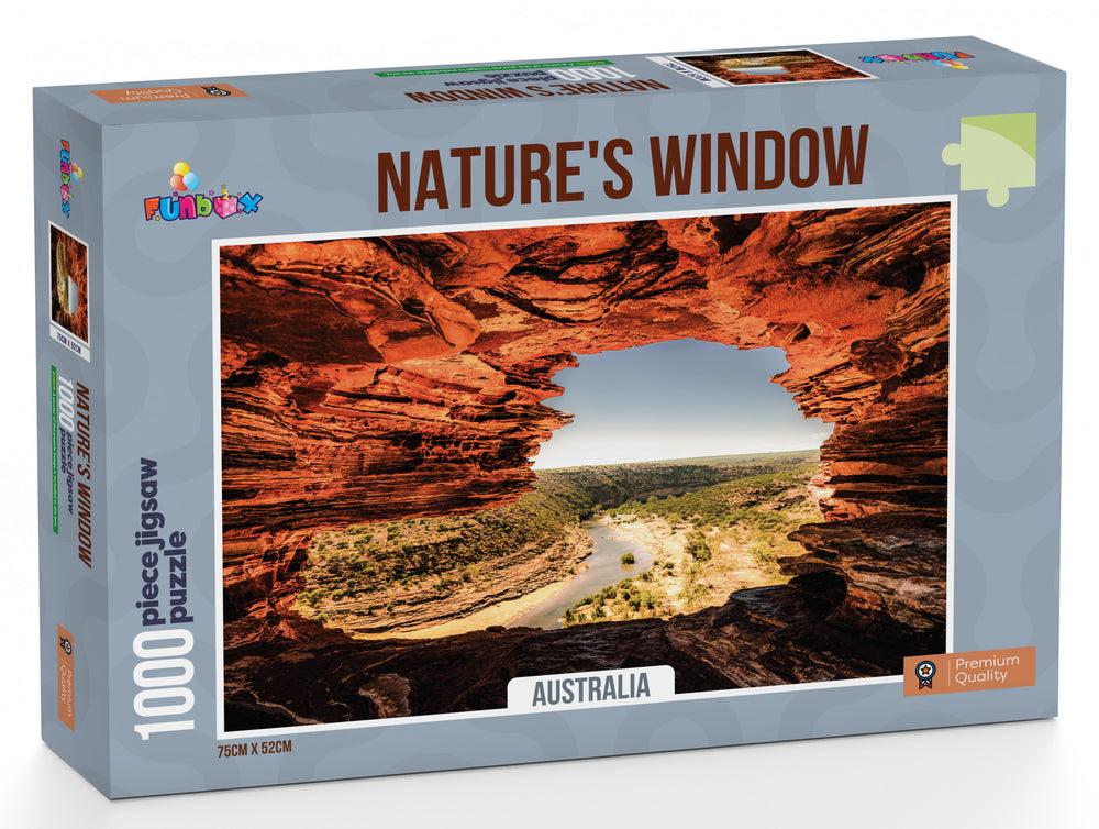 Funbox Puzzle Natures Window Australia Puzzle 1000 pieces