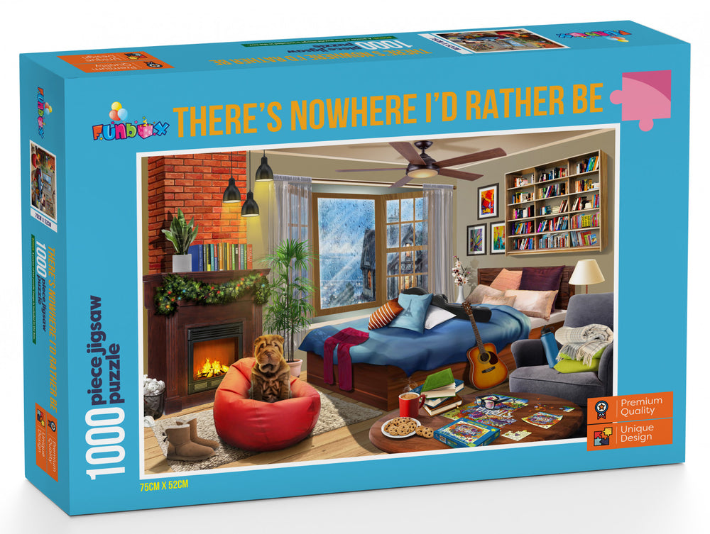 Funbox Puzzle Theres Nowhere I'd Rather Be Puzzle 1000 pieces