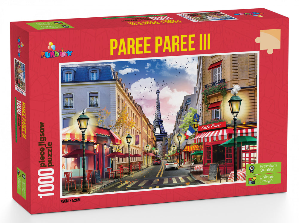 Funbox Puzzle Paree Paree Part 3 Puzzle 1000 pieces