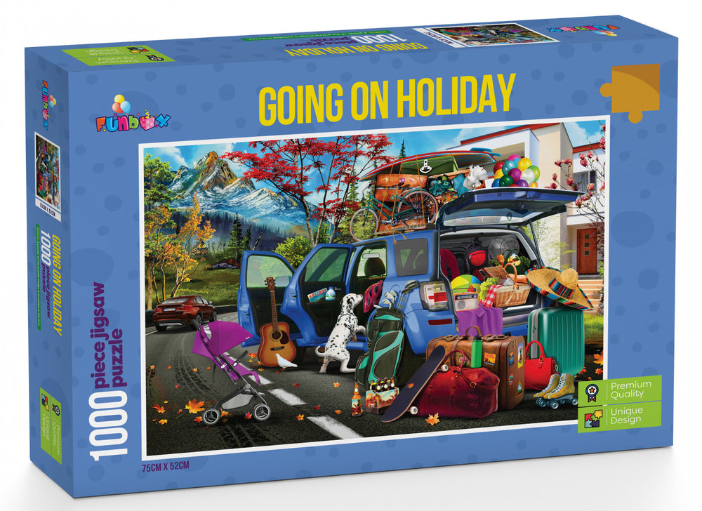 Funbox Puzzle Going On Holiday Puzzle 1000 pieces