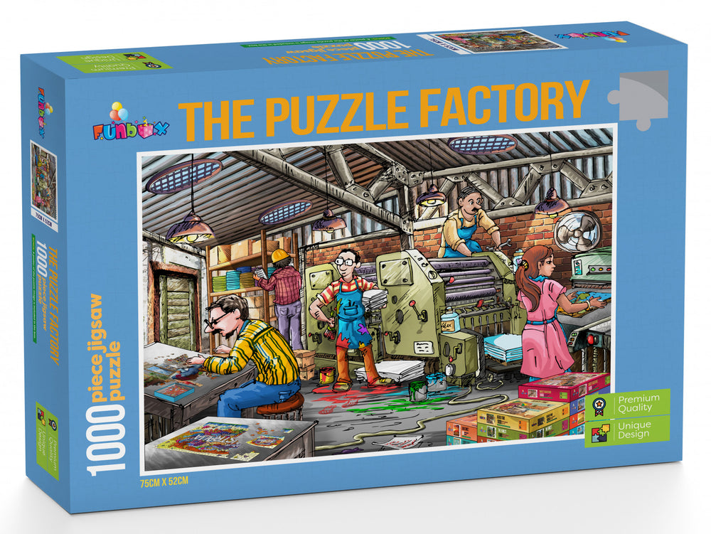 Funbox Puzzle the Puzzle Factory Puzzle 1000 pieces