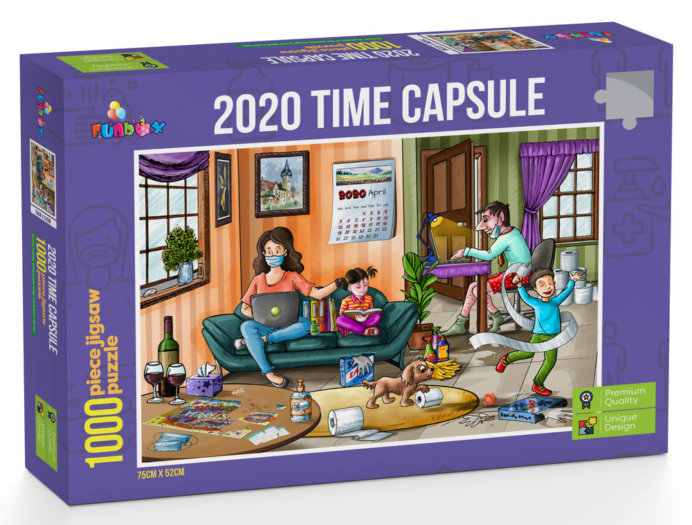Funbox Puzzle 2020 Time Capsule Puzzle 1000 pieces