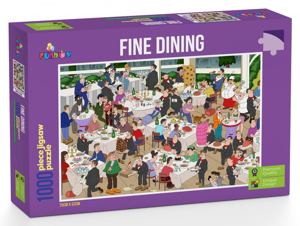 Funbox Puzzle Fine Dining Puzzle 1000 pieces