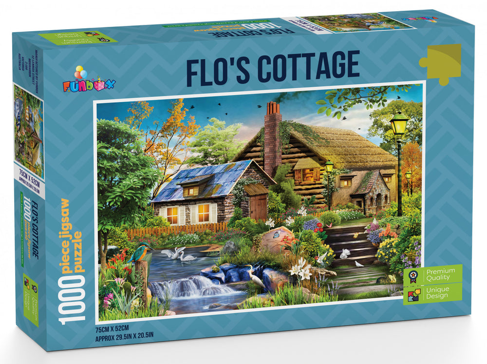 Funbox Puzzle Flos Cottage Puzzle 1000 pieces