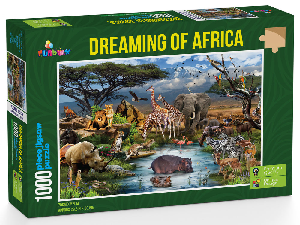 Funbox Puzzle Dreaming of Africa Puzzle 1000 pieces