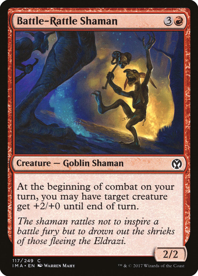 Battle-Rattle Shaman [Iconic Masters]