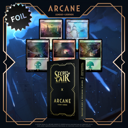 OPENED Secret Lair: Drop Series - Arcane: Lands