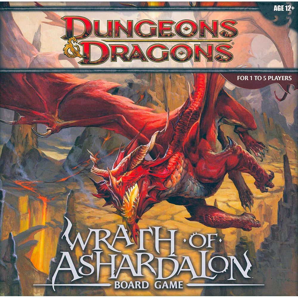D&D Dungeons & Dragons Wrath of Ashardalon Board Game