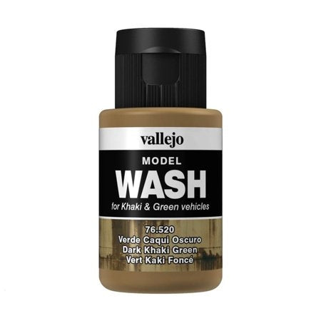 Vallejo Model Wash - Dark Khaki Green 35 ml
