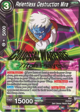 Relentless Destruction Mira (Titan Player Stamped) [BT3-117]