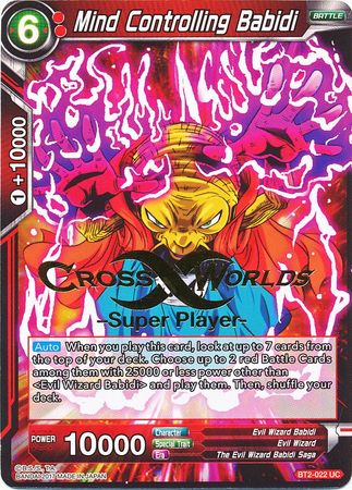 Mind Controlling Babidi (Super Player Stamped) [BT2-022]