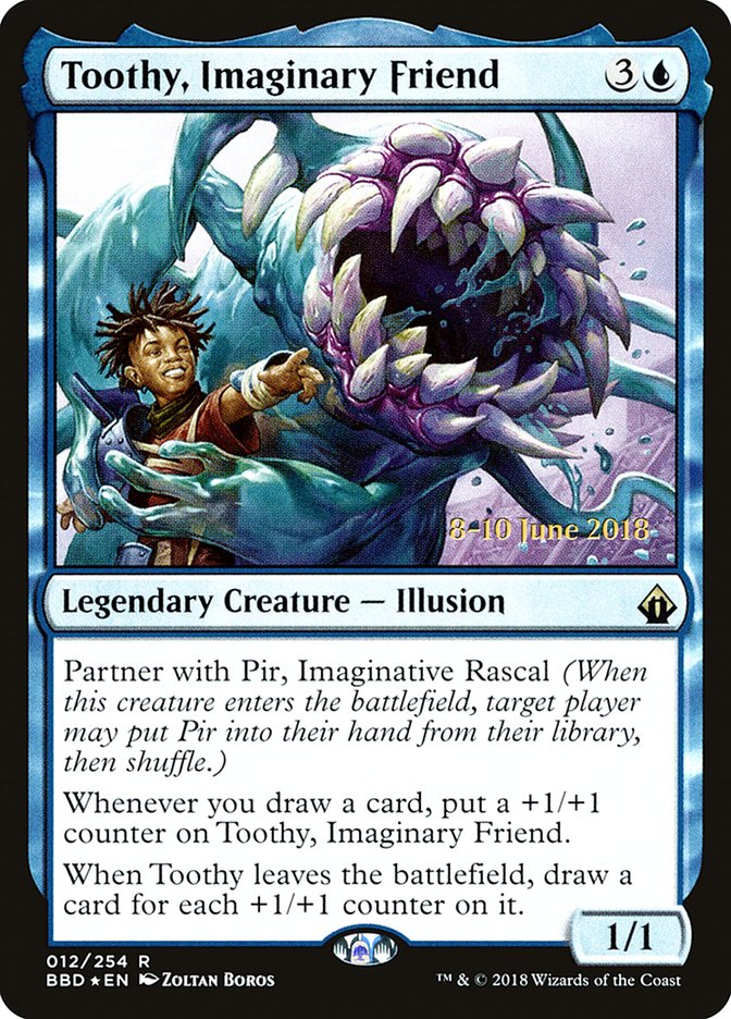 Toothy, Imaginary Friend [Battlebond Prerelease Promos]