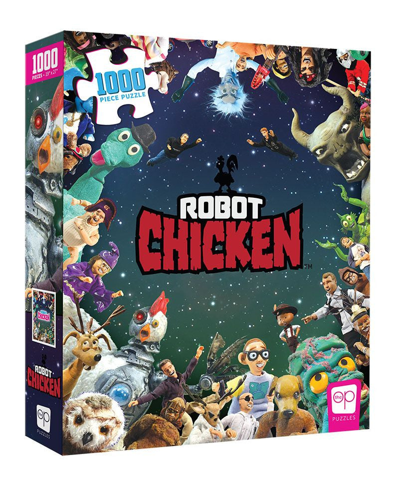 The-Op-Puzzle-Robot-Chicken-It-Was-Only-a-Dream-1,000-pieces
