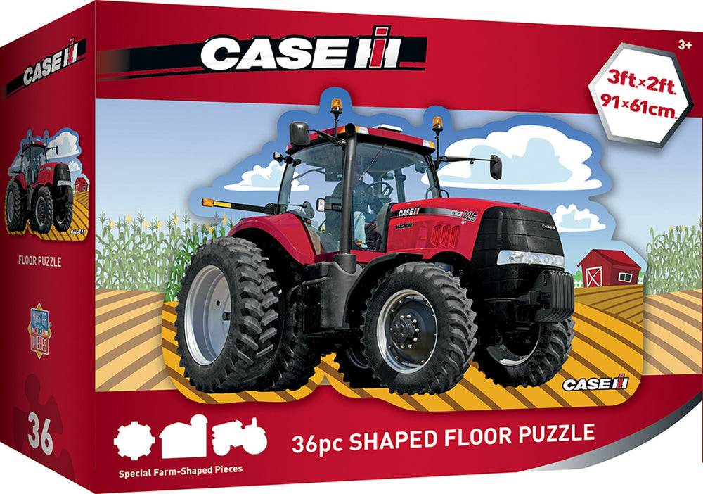Masterpieces Puzzle Floor Case IH Shaped Puzzle 36 pieces