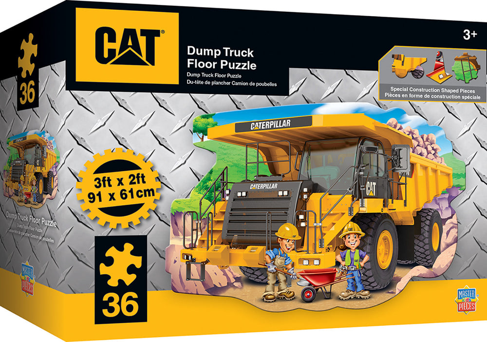 Masterpieces Puzzle Floor CAT Caterpillar Puzzle 36 pieces
