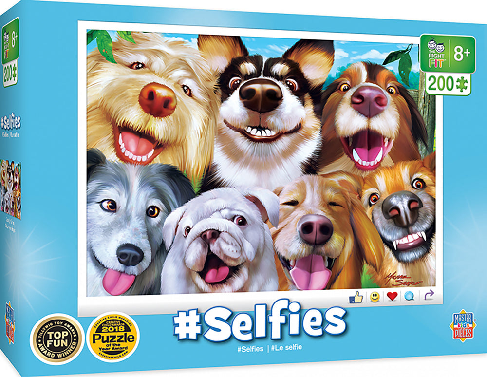 Masterpieces Puzzle Selfies Goofy Grins Puzzle 200 pieces