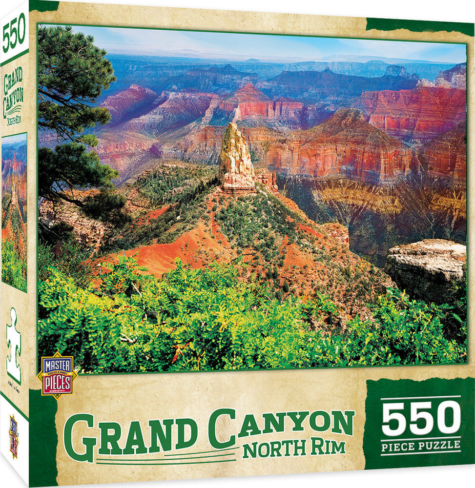 Masterpieces Puzzle National Parks Grand Canyon North Rim Puzzle 550 pieces