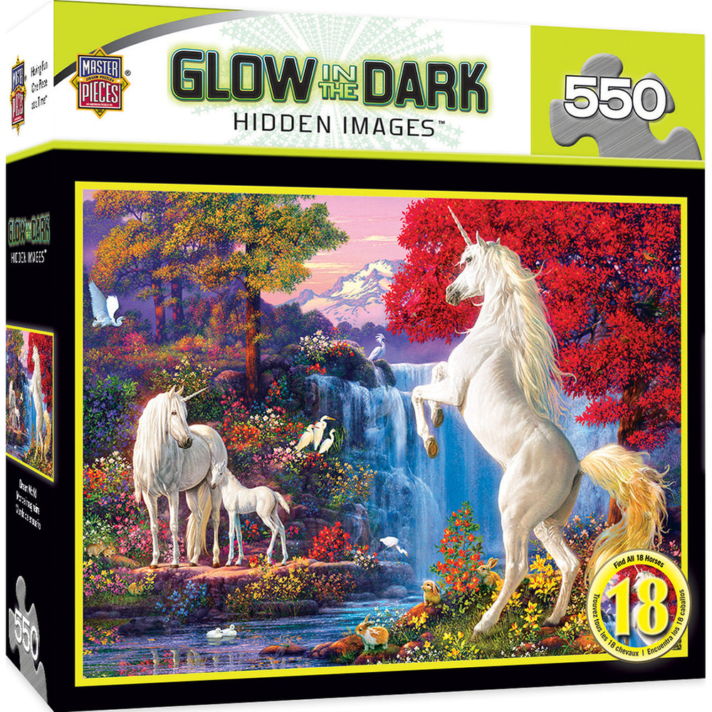 Masterpieces Puzzle Hidden Image Glow Dream World Puzzle 550 pieces