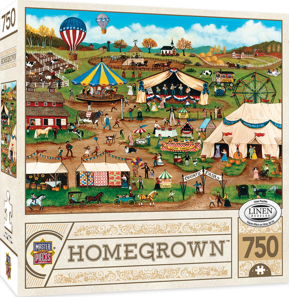 Masterpieces Puzzle Homegrown Country Fair Puzzle 750 pieces
