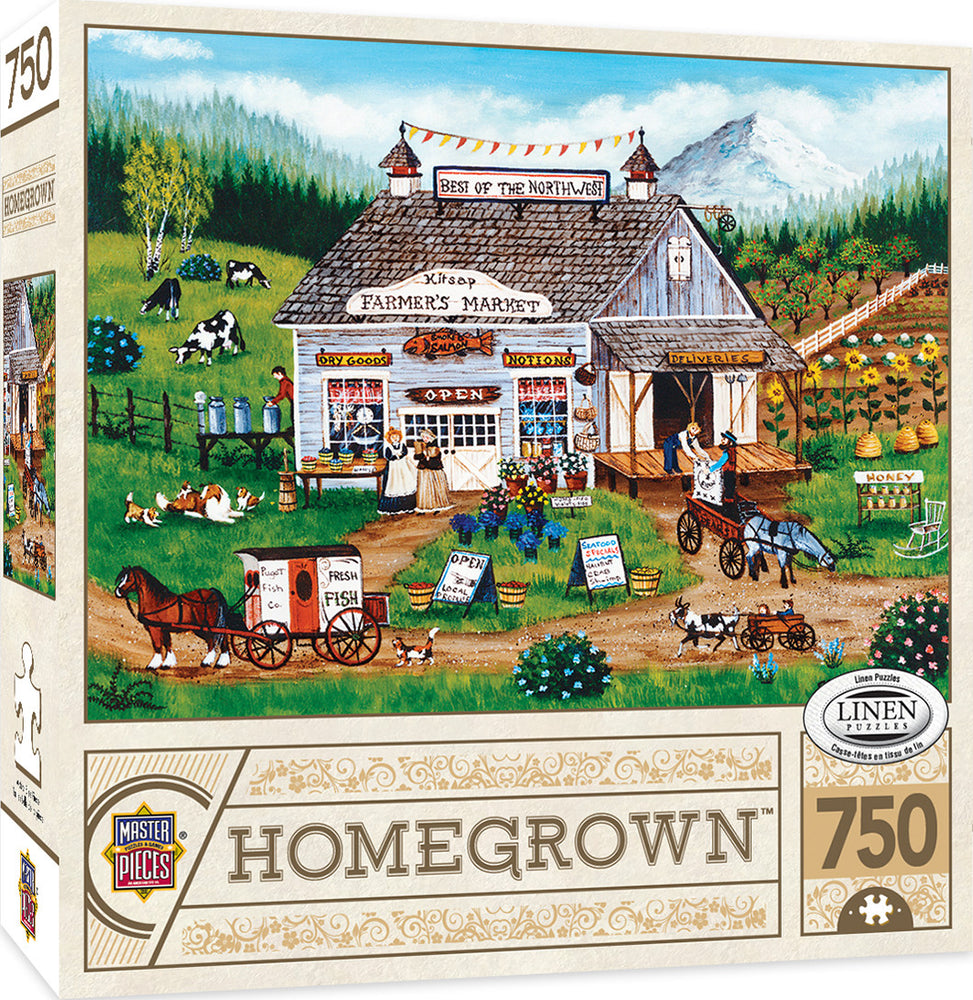 Masterpieces Puzzle Homegrown Best of the Northwest Puzzle 750 pieces