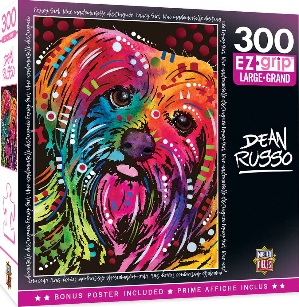 Masterpieces Puzzle Dean Russo Fancy Girl Ez Grip Puzzle 300 pieces