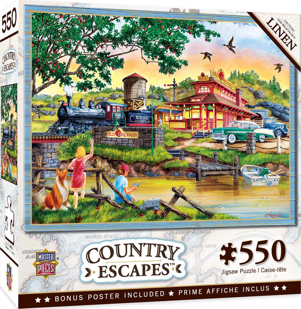 Masterpieces Puzzle Country Escapes Apple Express Puzzle 550 pieces