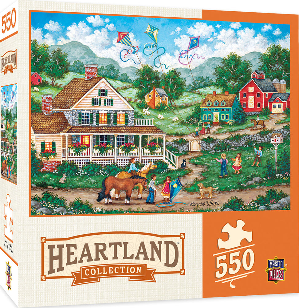 Masterpieces Puzzle Heartland Collection Crosswinds Puzzle 550 pieces
