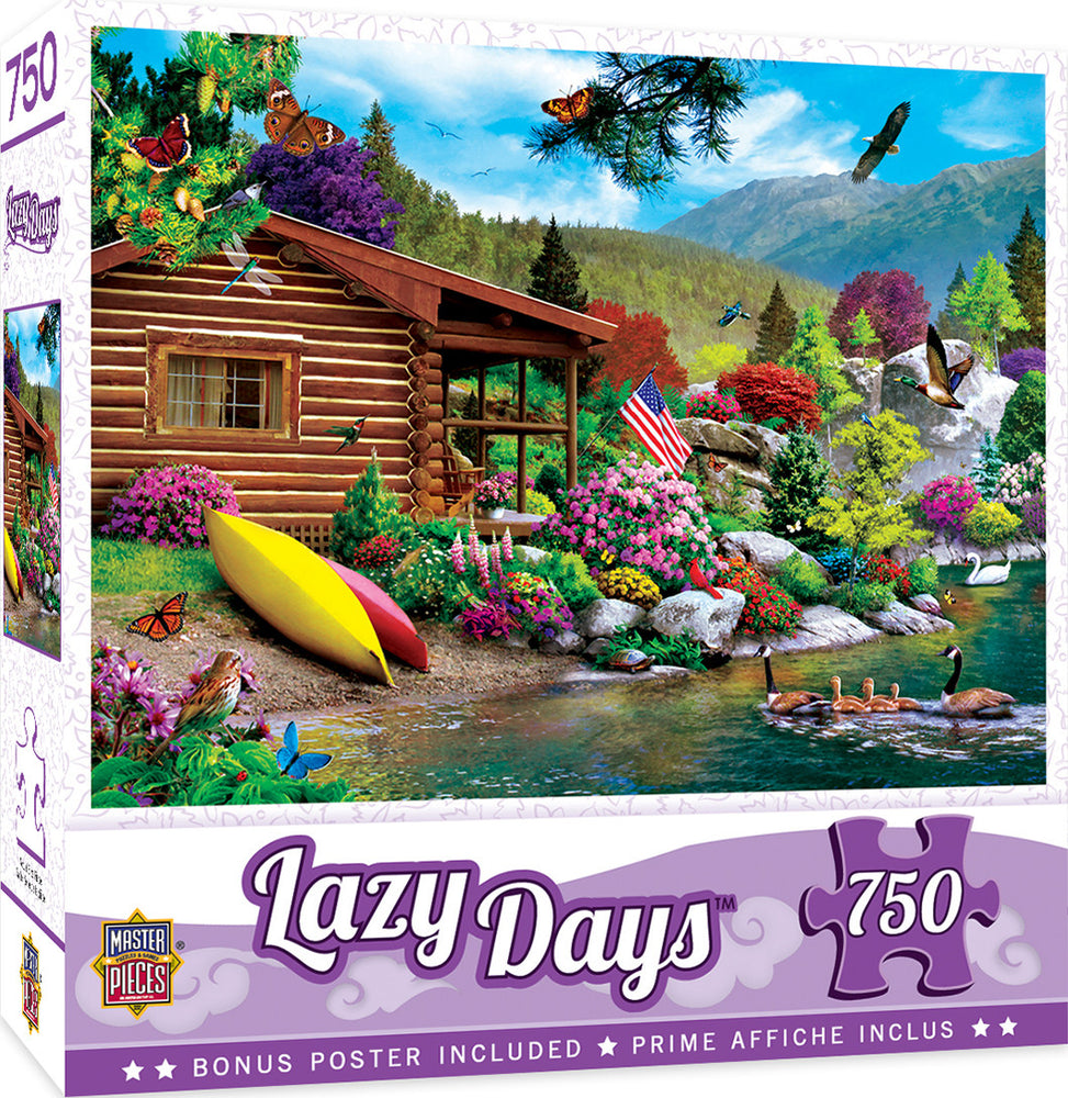 Masterpieces Puzzle Lazy Days Free to Fly Puzzle 750 pieces