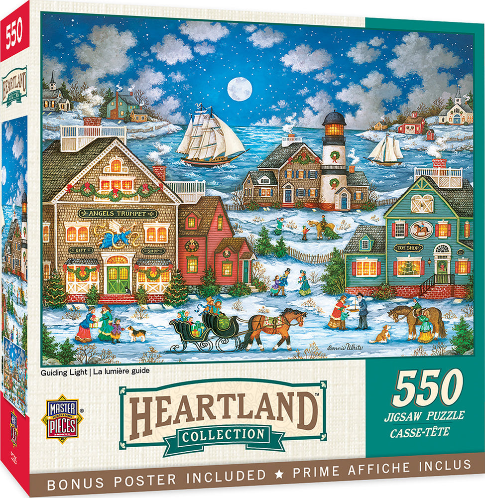 Masterpieces Puzzle Heartland Guilding Light Puzzle 550 pieces