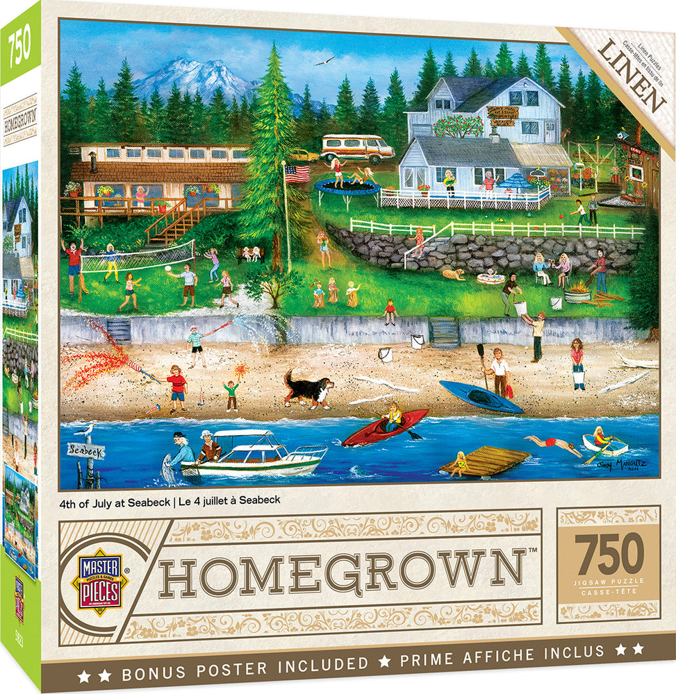 Masterpieces Puzzle Homegrown 4th of July at Seabeck Puzzle 750 pieces