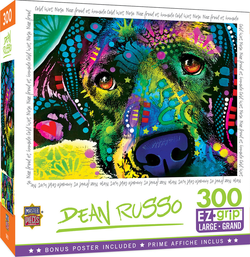 Masterpieces Puzzle EZ Grip Dean Russo Cold Wet Nose Puzzle 300 pieces
