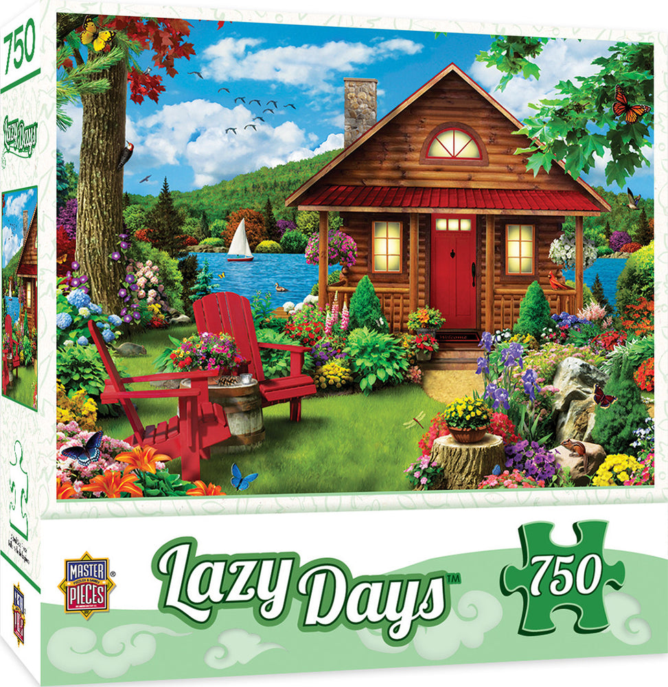 Masterpieces Puzzle Lazy Days Waterfront Puzzle 750 pieces