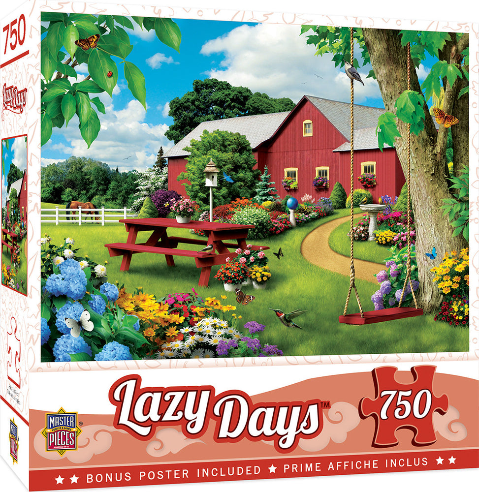 Masterpieces Puzzle Lazy Days Picnic Paradise Puzzle 750 pieces
